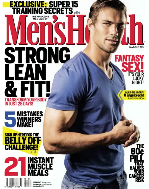 a magazine of men's health