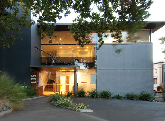 front view of a clinic in Auckland