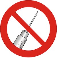 no needle